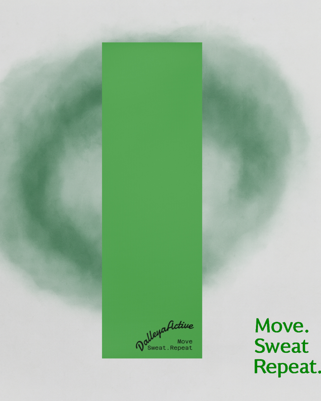 Premium Yoga Mat | Dalleya Active “Move. Sweat. Repeat.”