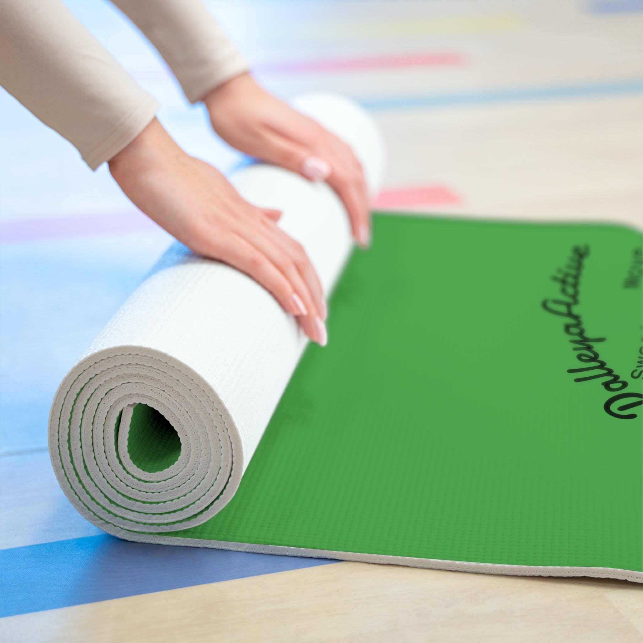 Premium Yoga Mat | Dalleya Active “Move. Sweat. Repeat.”