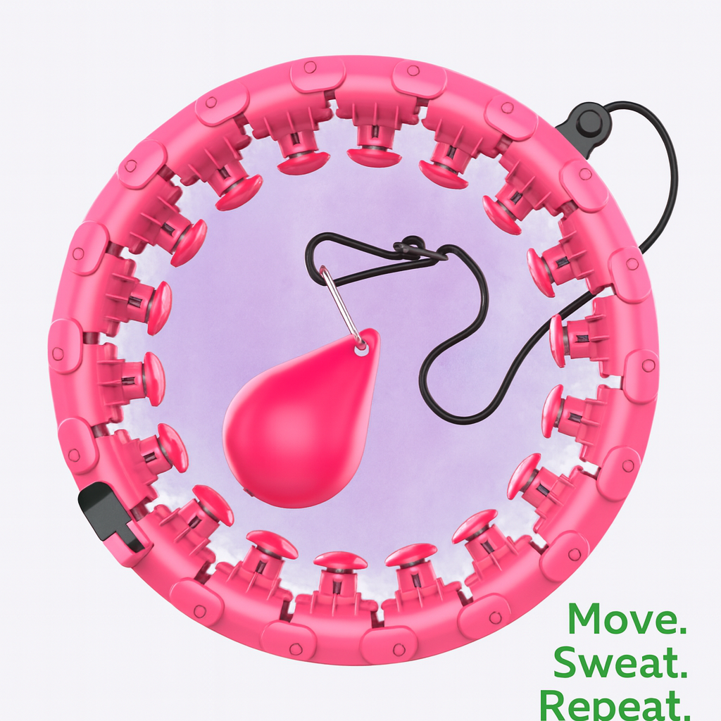 Smart Weighted Hula Hoop – Burn Calories & Shape Your Waist